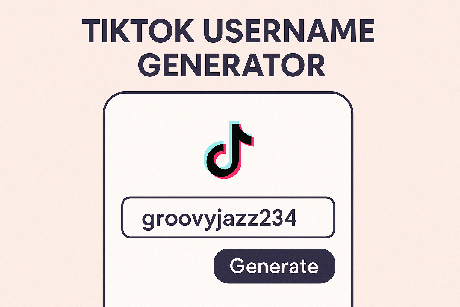 Tiktok Username Generator