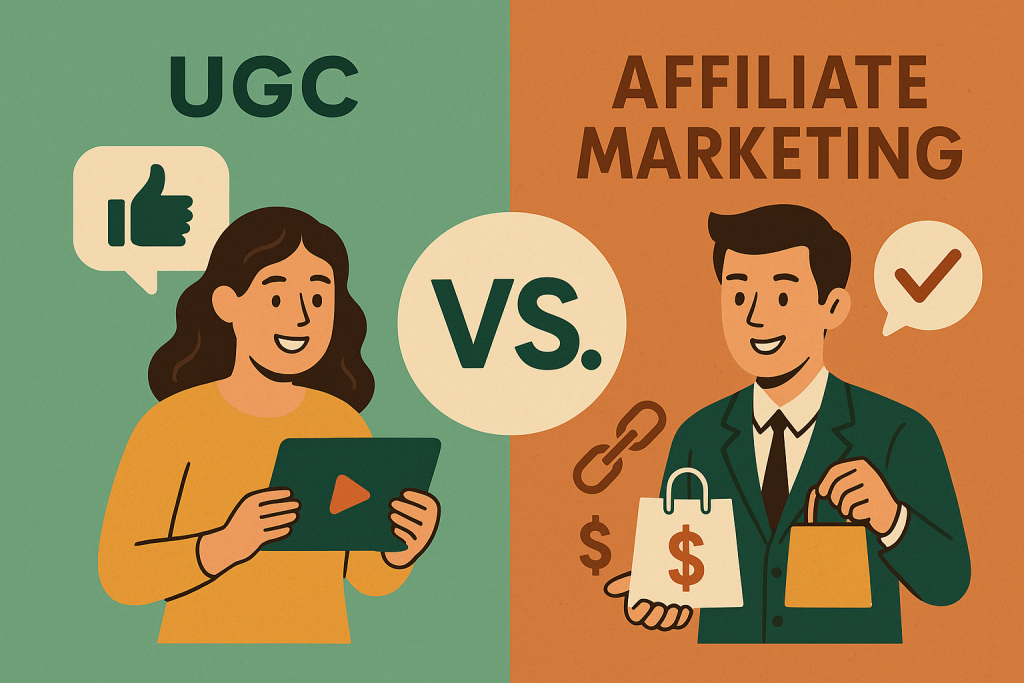 UGC vs Affiliate Marketing